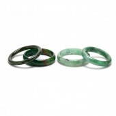 FOUR STONE BANGLES To include:
