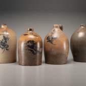 Four Stoneware Jugs
19th Centu