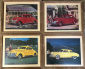 FOUR STUDEBAKER DEALER POSTERS