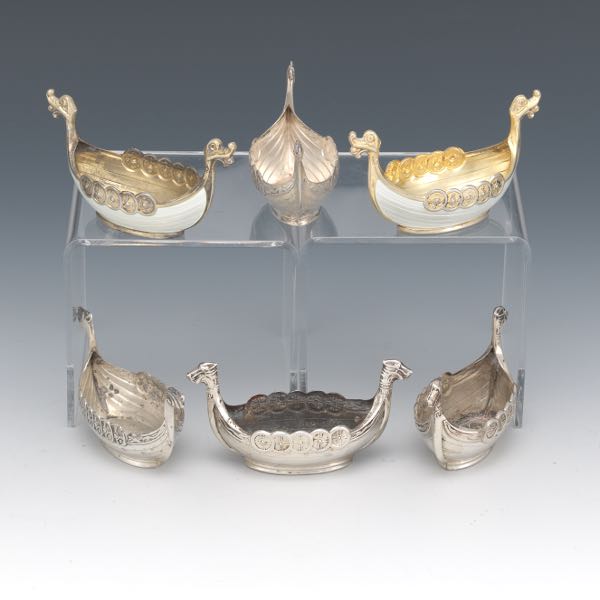 FOUR SWEDISH STERLING AND TWO