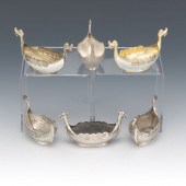 FOUR SWEDISH STERLING AND TWO