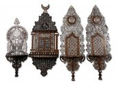 FOUR SYRIAN MOTHER OF PEARL IN