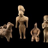 Four Syro-Hittite Terracotta F