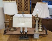 FOUR TABLE LAMPSFour Table Lam
