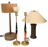 FOUR TABLE LAMPSFour Table Lam