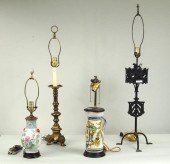 FOUR TABLE LAMPSFour table lam