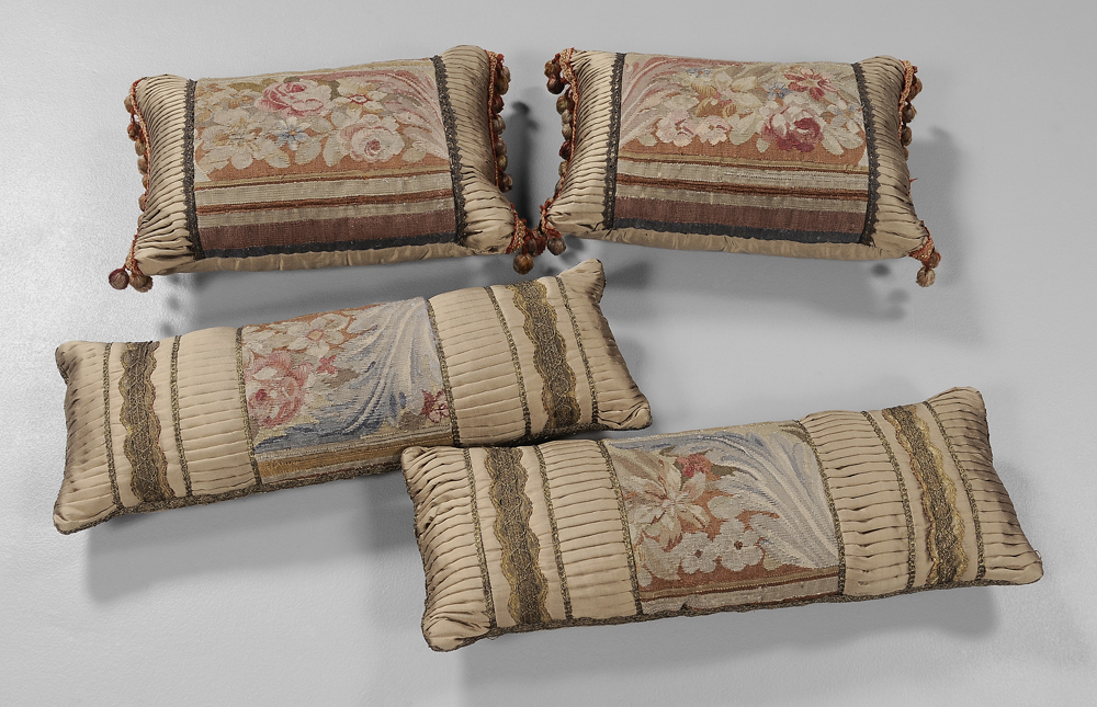 Four Tapestry Pillows tapestry