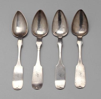 Four Tennessee coin silver