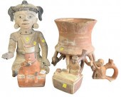 FOUR TERRACOTTA ITEMS TO INCLU