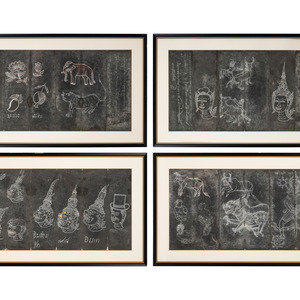 Four Thai Painted Manuscripts