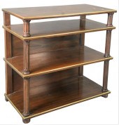 FOUR TIER BRASS BOUND ETERGE,