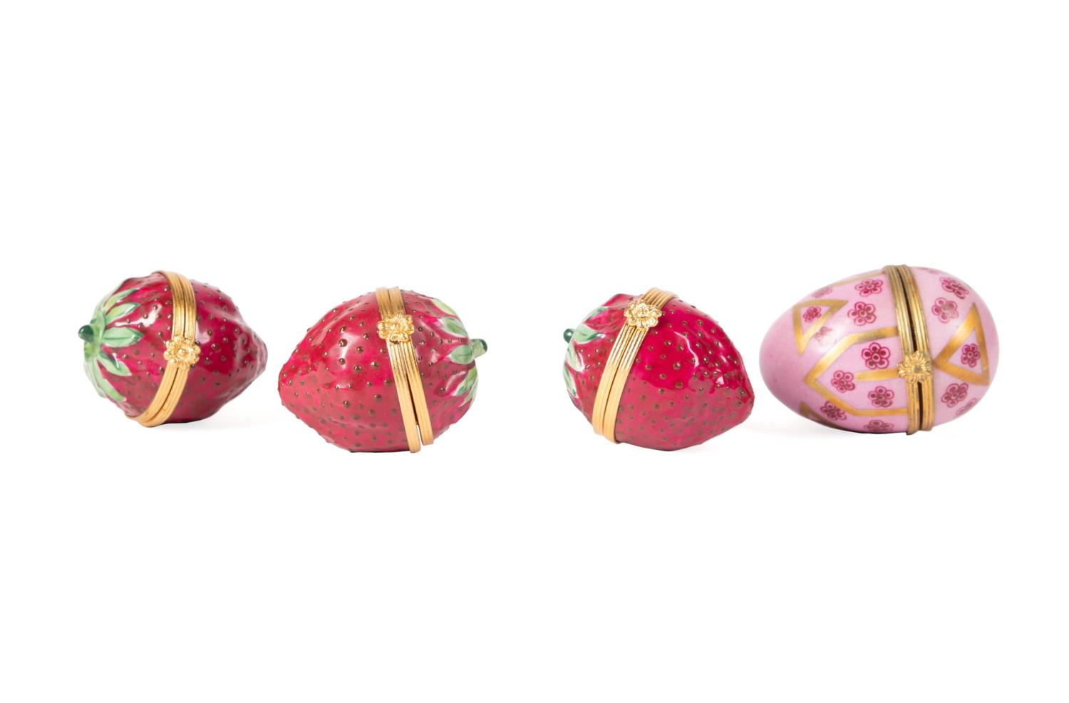 FOUR TIFFANY & CO. LIMOGES