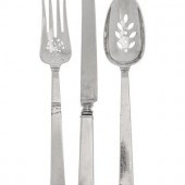 Four Tiffany & Co. Silver Flat