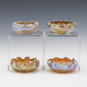 FOUR TIFFANY STUDIOS FAVRILE G