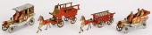 FOUR TIN LITHOGRAPH PENNY/NICK