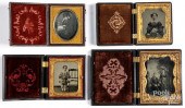 FOUR TINTYPES AND DAGUERREOTYP