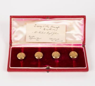Four Tivyside livery buttons in