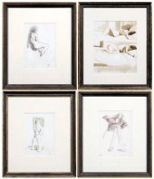 Four Tony Griffin drawings (No