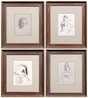 Four Tony Griffin drawings (North
