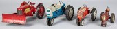 FOUR TOY FARM TRACTORSFour toy