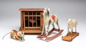 FOUR TOYS. Twentieth Century.