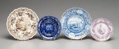 Four transfer plates, mixed su