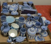 FOUR TRAY LOTS OF WEDGWOOD JAS