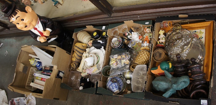 Four Trays consisting Books Cook