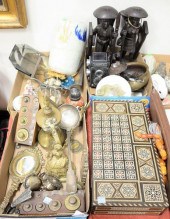 FOUR TRAYS OF VARIOUS SMALLS T