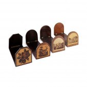 FOUR TUNBRIDGE WARE BOOK STAND