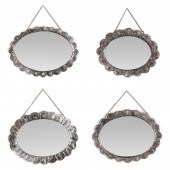 FOUR TURKISH 900 SILVER MIRROR