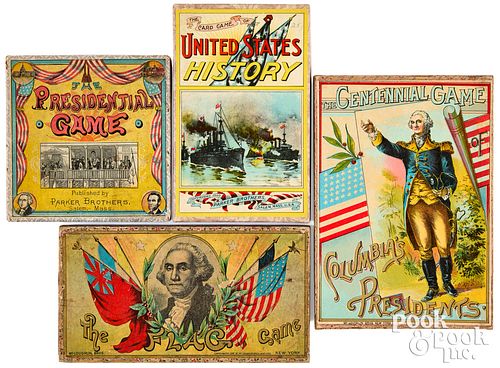 FOUR U. S. HISTORY GAMES, CA.