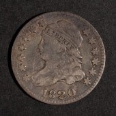 Four United States capped bust