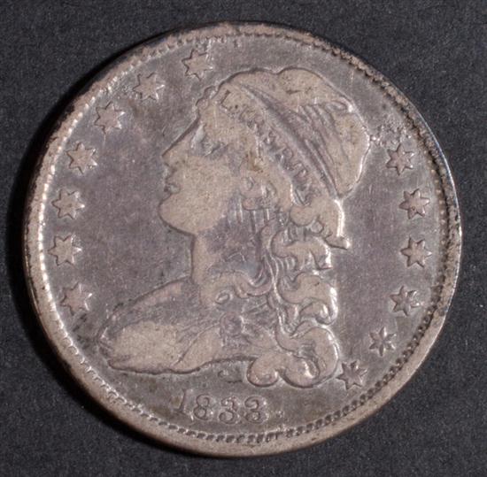 Four United States capped bust type