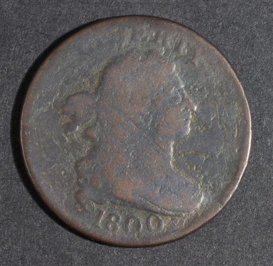 Four United States draped bust type