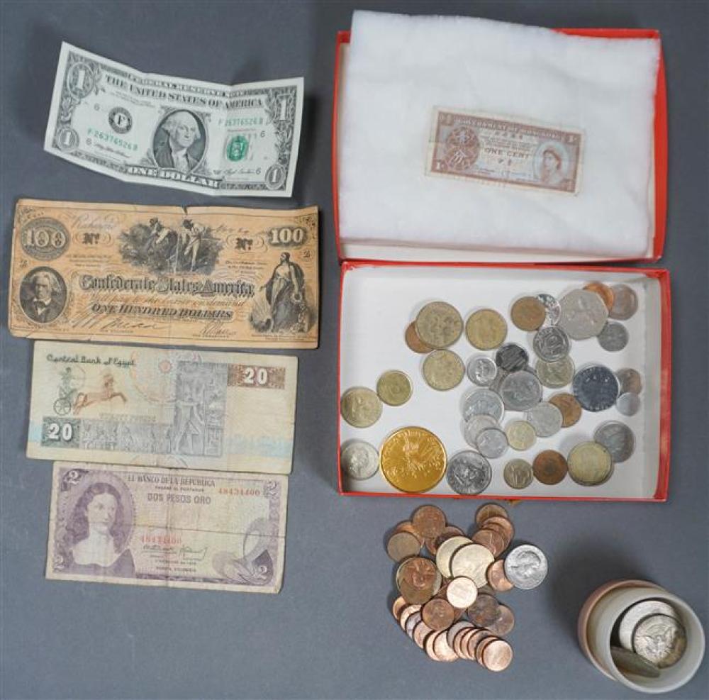 FOUR U.S. MORGAN SILVER DOLLARS,