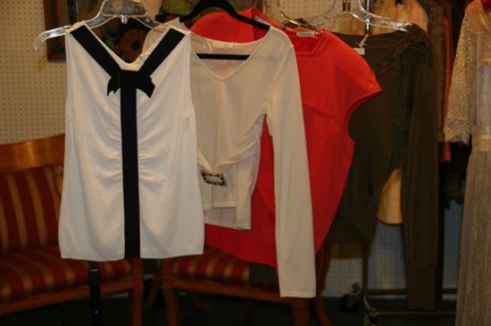 FOUR VALENTINO TOPS. Including