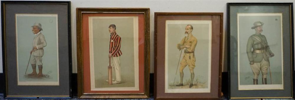 FOUR VANITY FAIR 'SPY' PRINTS,