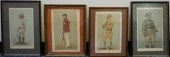 FOUR VANITY FAIR 'SPY' PRINTS,