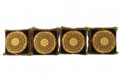 FOUR VERSACE HOME VELVET THROW