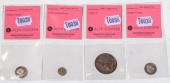 FOUR VERY NICE ENGLISH COINS 1