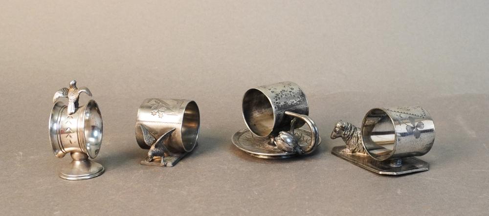 FOUR VICTORIAN AESTHETIC MOVEMENT