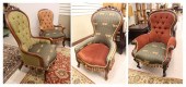 FOUR VICTORIAN AND VICTORIAN-S