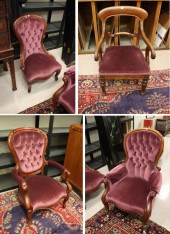 FOUR VICTORIAN AND VICTORIAN-S