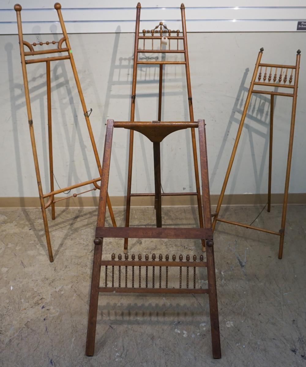 FOUR VICTORIAN/EDWARDIAN ASH AND