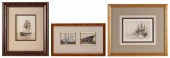 FOUR VIEWS OF WHALESHIPS 19TH