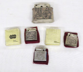 FOUR VINTAGE EUROPEAN ALPACCA