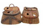 FOUR VINTAGE FISHING CREELSFou