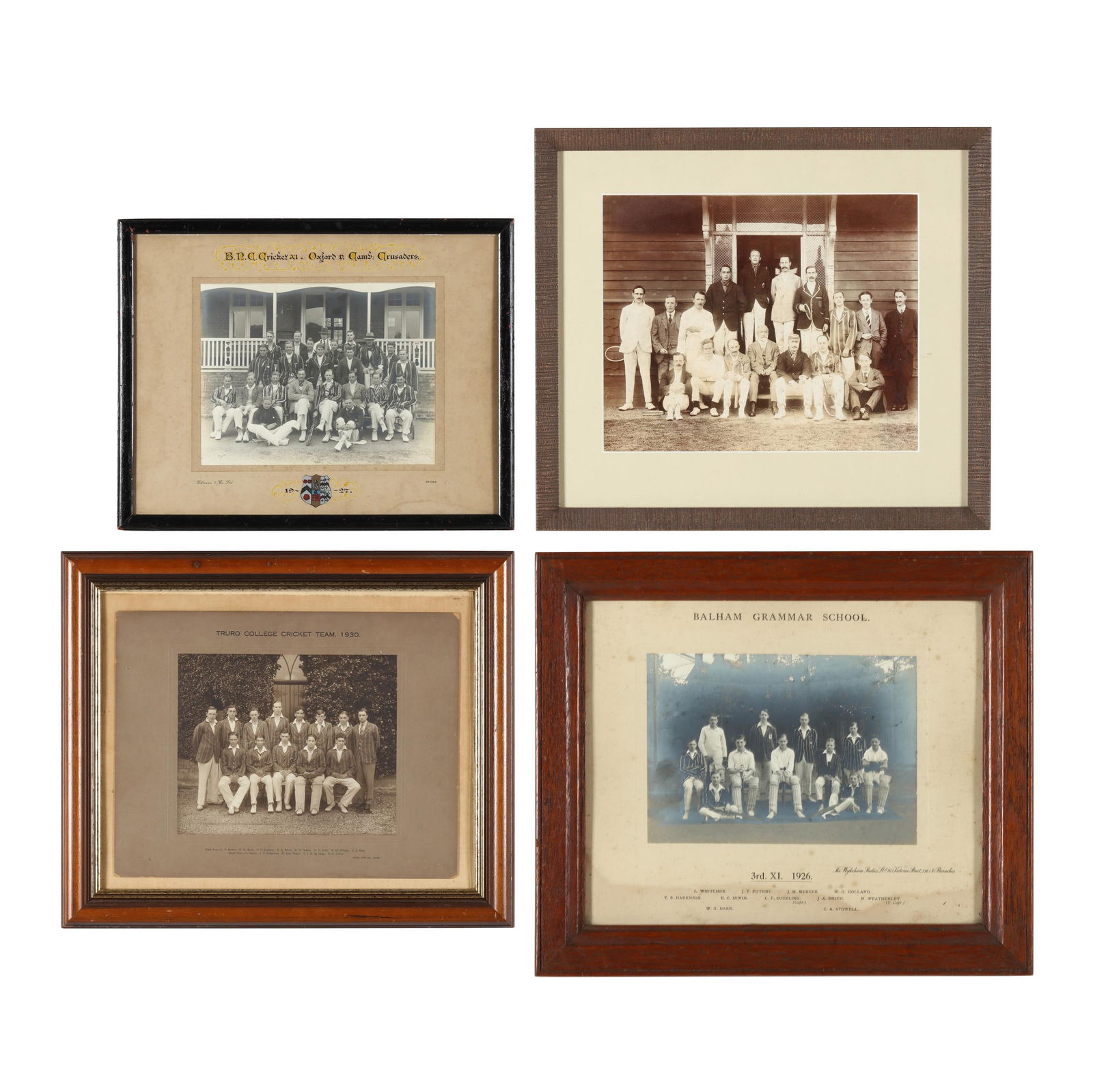 FOUR VINTAGE FRAMED PHOTOGRAPHS