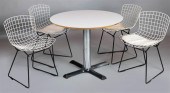 FOUR VINTAGE HARRY BERTOIA STY